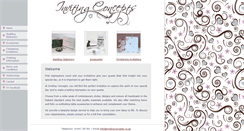 Desktop Screenshot of invitingconcepts.co.uk